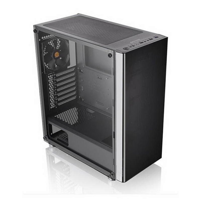 CHASIS THERMALTAKE V200 + FUENTE 600W VIDRIO TEMPLADO