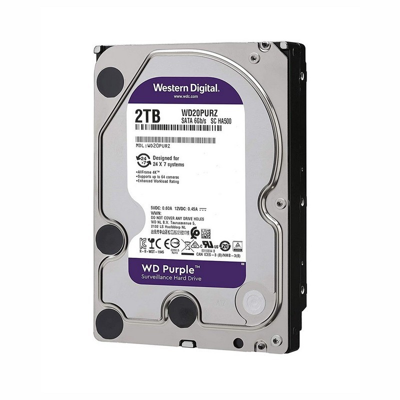 Disco Duro Western Digital Purple 2TB