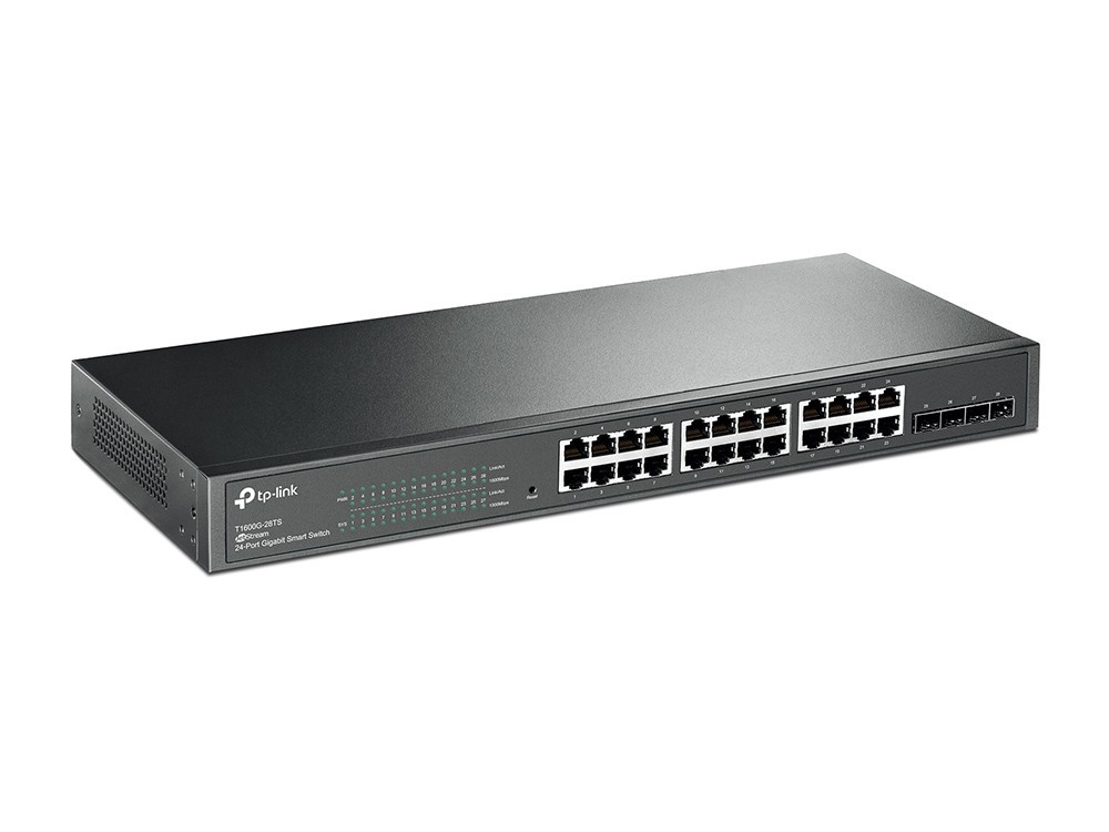 Switch Gigabit T1600G-28TS de 24 Puertos