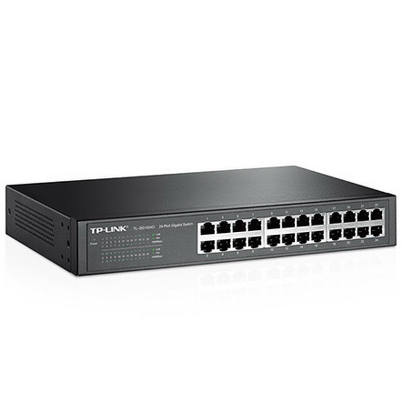 Switch Gigabit 24 puertos 10/100/1000 Mbps