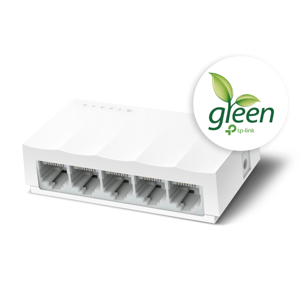 Switch de escritorio de 5 puertos LS1005 TP-LINK 10/100Mbps