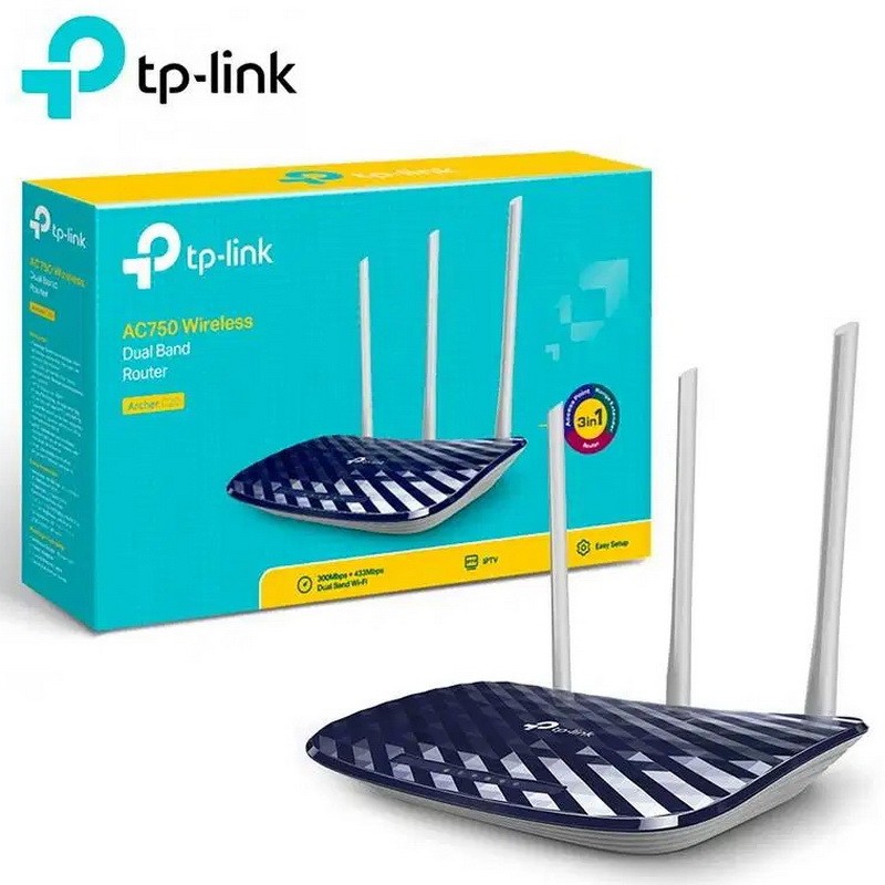 Router Inalámbrico Banda Dual AC750