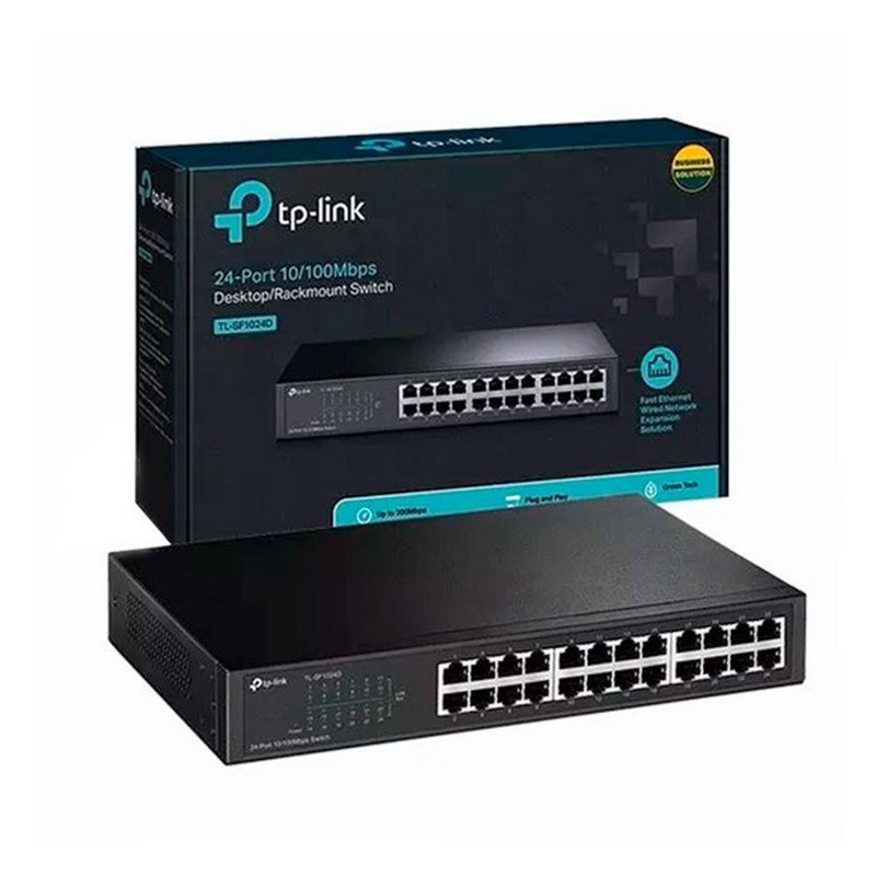 SWITCH 24 PUERTOS TL-SF1024D